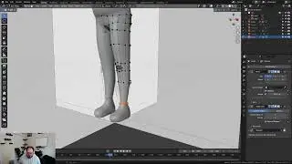 Watch Me Make a 3D Character for My Godot Game in Blender! - Facial Features and Clothing