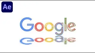 Google Logo Animation In Adobe After Effects - After Effects Tutorial - No Plugins.