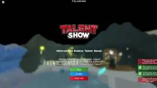 Roblox Talent Show Script