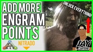 ARK Survival Evolved PS4 Tutorial - How To Add More Engram Points Per Level On Your Nitrado Server