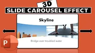 How To Create Amazing 3D Carousel Effect In PowerPoint