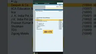 Shortcut keys to open multiple companies in Tally Prime | Tally Prime 4.0 