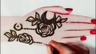 Eid mehndi special design | simple Eid mehndi designs for hands back hand ✋ mehandi design