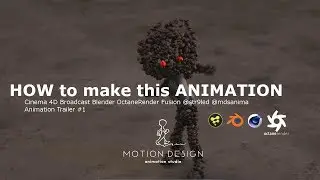 How to make this ANIMATION - Trailer #1 - MAXON CINEMA 4D - OCTANE RENDER - BLENDER - FUSION