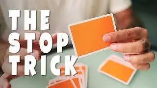 My FAVORITE Card Trick using THIS SECRET MOVE