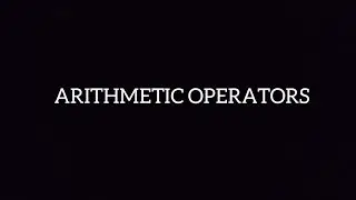 #Arithmetic