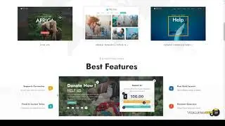 Ngo - Charity and Donation WordPress non-profit crowdfunding Website Builder