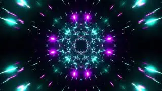 Fast Speed Neon Tunnel Loop Background | Graphics & Animation