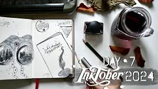 Inktober Day 7: Passport • Inktober 2024 •