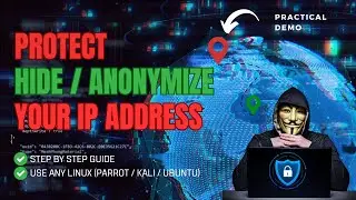 Hide or Anonmyze IP Address using Proxychains + Tor in Kali Linux / Parrot Linux