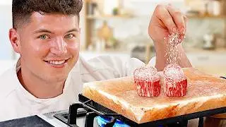 Cooking Wagyu on a 500 Degree Salt Rock