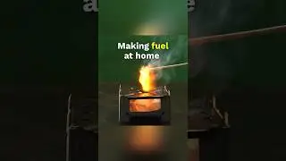 Making Fuel At Home - A Crazy Experiment! #shorts #diy #science