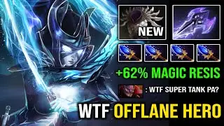 How to Make PA Into an Offlaner +62% Magic Resistance 1v5 Blade Mail Tanker Dota 2