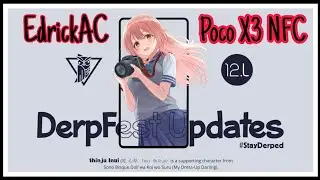 POCO X3 NFC con Derpfest Shinju // Surya/Karna// Android 12.1