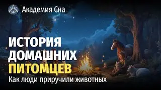 🌙 Лекция для сна 🐈 История домашних питомцев: как люди приручили животных 🐈