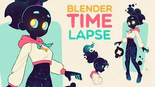 Flare - Full Blender Timelapse