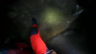 Rappelling into 200 foot Deep Sinkhole