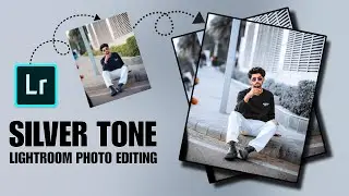 New silver tone Lightroom photo editing//Lightroom preset download free//