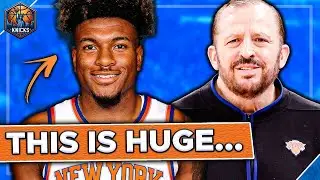 He Is BREAKING OUT for the Knicks....