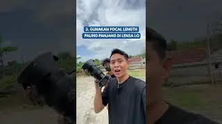Cara bikin hasil foto jadi lebih bokeh. Pake lensa kit? Siapa takut!