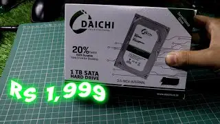 Is the Daichi 1 TB SATA 3.5 Inch Desktop Internal Hard Drive Worth Your Money Unboxing and Review!