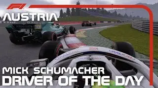 F1 2021 Gameplay Mick Schumacher Onboard ( Driver Of The Day ) at Austrian GP (F1 2021 Mod)