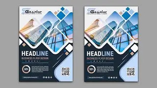 Professional Business Flyer Design Photoshop Tutorial