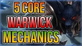 5 PRO Warwick Tips for Dummies - 5 Core Warwick Mechanics YOU SHOULD KNOW! - League of Legends