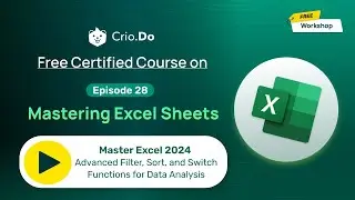 Master Excel 2024: Advanced Filter, Sort, and Switch Functions for Data Analysis