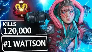 The UNSEEN 120,000 Kill on Wattson in Apex Legends (#1 Wattson)