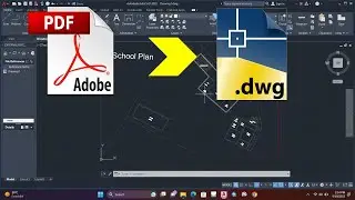 How to Convert a PDF to AutoCAD drawing