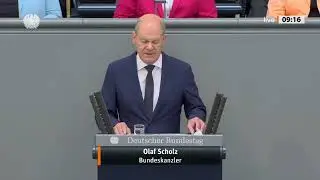 Regierungserklärung zum EU-Gipfeltreffen