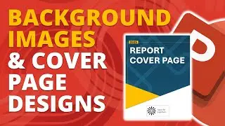 How to Add Background Images to Cover Page Designs in PowerPoint! 🔥 [PPT Tricks]