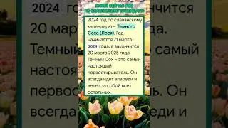 Какой сейчас год по Славянскому календарю.