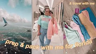 PREP & PACK WITH ME FOR SUMMER VACATION & TRAVEL WITH ME TO FLORIDA (ft. Cupshe)