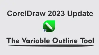 CorelDraw 2023 Update - Variable Outline Tool