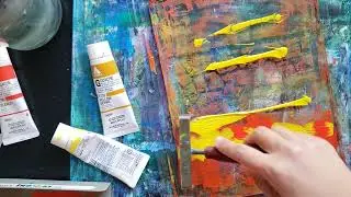 How to Make a Print with a Gelli Plate