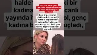 Uzmanlar, Esra Erol’un televizyon programında yaşananları değerlendirdi