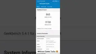 Mi 11x Geekbech!! Game turbo needs to get fixed in MIUI 😡😡#mi11x