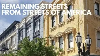 Remaining Streets from Streets of America - WOM 195