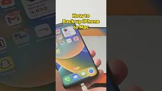 How to Backup iPhone 📱 to Mac 💻