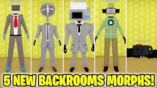 How to get ALL 5 NEW BACKROOMS MORPHS in Backrooms Morphs (ROBLOX)