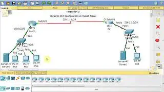 Dynamic NAT Configuration on Packet Tracer - Part 20 | CCNA 200-125 (Routing & Switching)