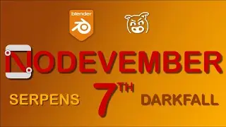 Blender Nodevember 7th Function Params - Serpens and Darkfall