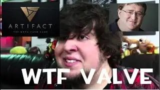 My Reaction to Dota Artifact, WTF VALVE (New game from Valve)