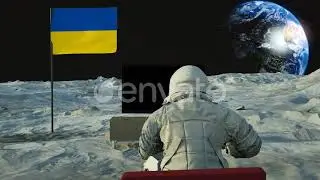 TV Logo on the Moon