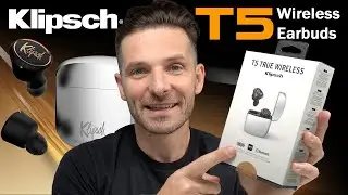 Klipsch T5 True Wireless Earbuds Review Unboxing + Music and Call Test