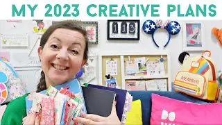 MY 2023 CREATIVE PLANS | New Journals | What I'll be Journaling & Plans For 2023