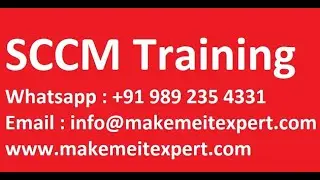 Microsoft Endpoint Manager MECM Training   Intune Training   SCCM Training   Tutorial Step By Step