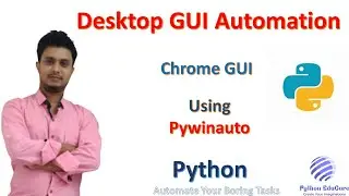 Chrome UI Automation using Pywinauto